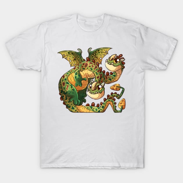 Baby dragon art T-Shirt by NatureDrawing